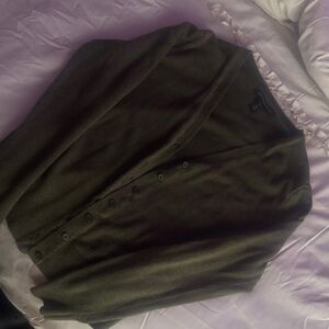 Olive Green Button up